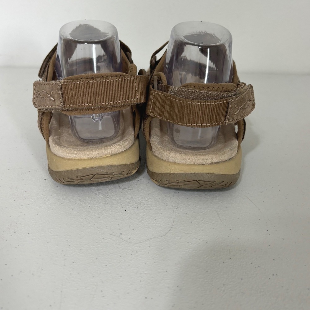 Outdoor Comfort Sandals Gorpcore Granola Walking Travel Casual Leather Womens 11 - Picture 3 of 10